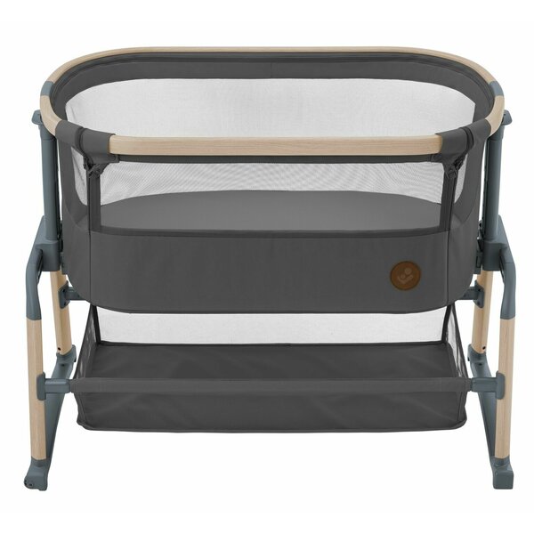Pătuț Co-Sleeper Maxi-Cosi Iora Air, EcoCare Reciclat, Balană, 5 Înălțimi, 0-6 luni