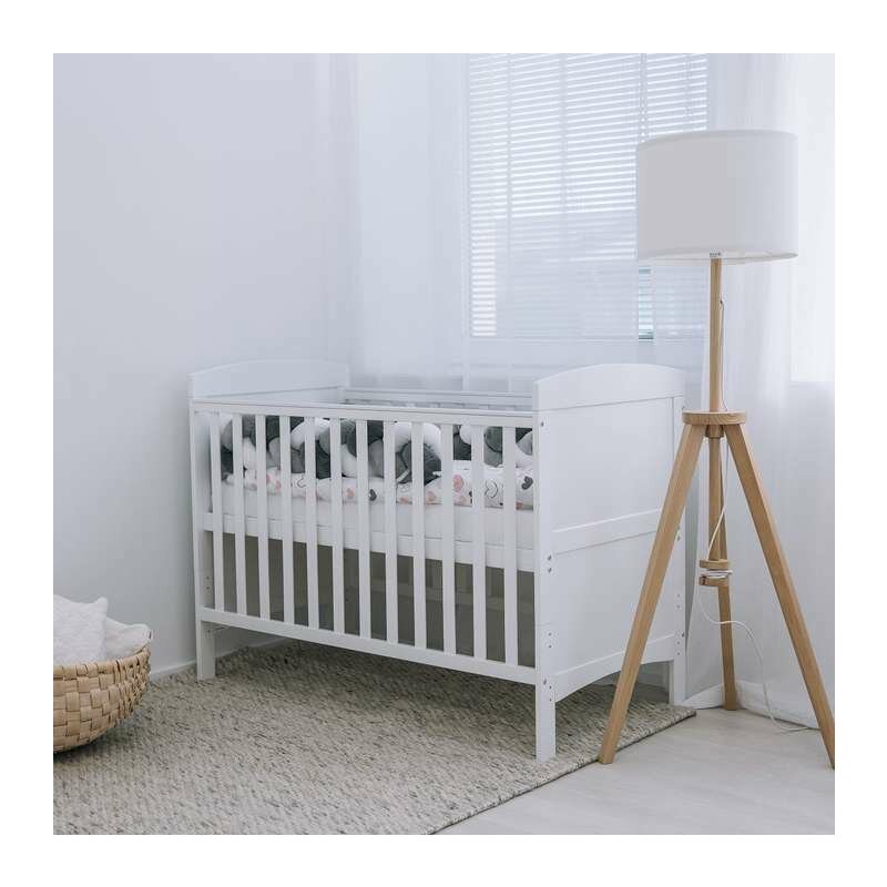 Pătuț FreeON Lory 120 × 60 cm, alb – fotografia 21 a produsului
