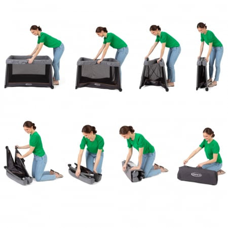 Patut Graco FoldLite LX Midnight