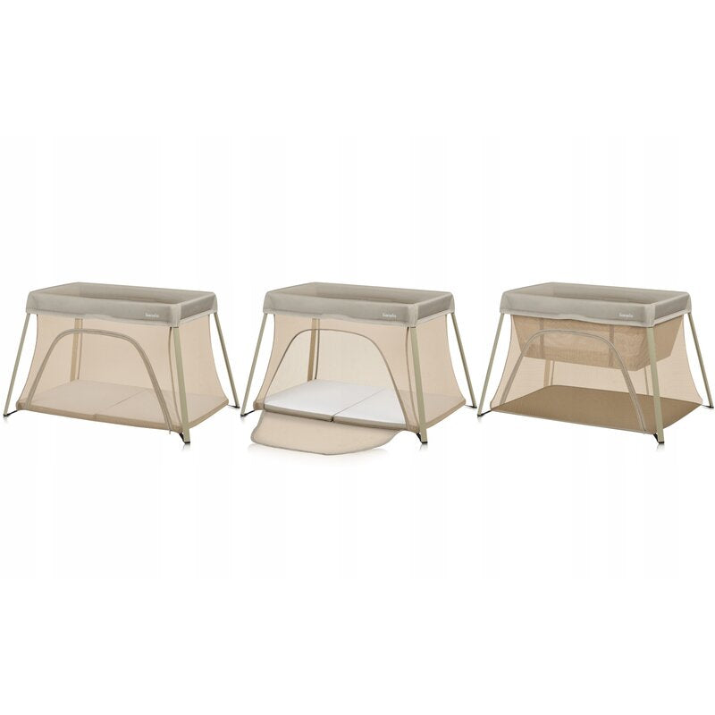 Patut pliant Lionelo Alice 3in1, Bej