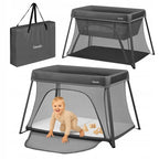 Patut pliant Lionelo Alice 3in1, Gri