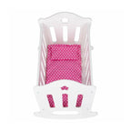 Patut pentru papusi, Free2Play, Cu pernuta confortabila, 46x33x33 cm, 36 luni+, White