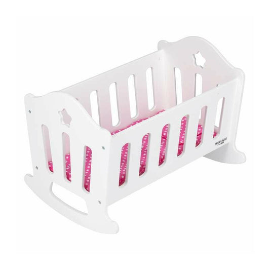 Patut pentru papusi, Free2Play, Cu pernuta confortabila, 46x33x33 cm, 36 luni+, White