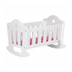 Patut pentru papusi, Free2Play, Cu pernuta confortabila, 46x33x33 cm, 36 luni+, White