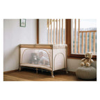 Pătuț pliant FreeON Nook 120 × 60 cm, bej – fotografia 17 a produsului