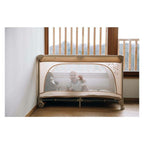 Pătuț pliant FreeON Nook 120 × 60 cm, bej – fotografia 18 a produsului