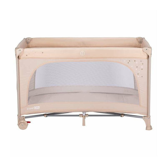 Patut pliant FreeON Nook Beige - vedere laterala