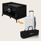 Patut pliant Lionelo Stefi Negru