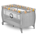 Patut pliant Lionelo Stefi Plus Roz/Galben