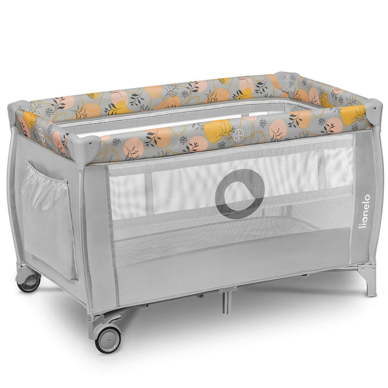 Patut pliant Lionelo Stefi Plus Roz/Galben