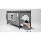 Patut pliant Lionelo Stefi Plus Roz/Galben