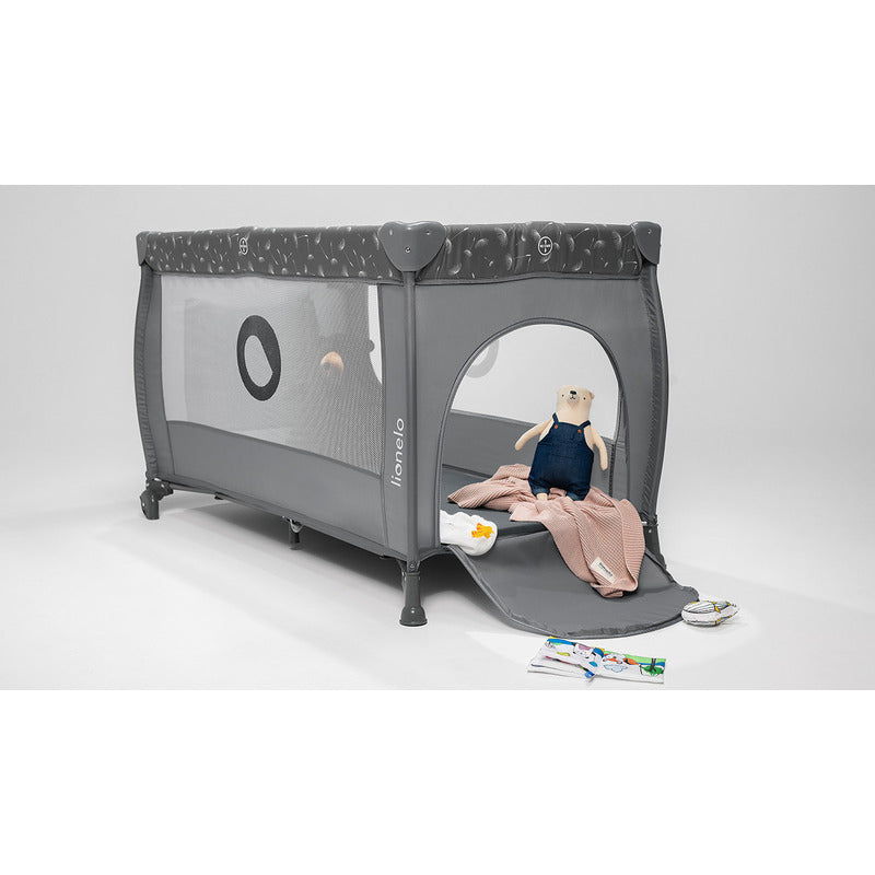 Patut pliant Lionelo Stefi Plus Roz/Galben