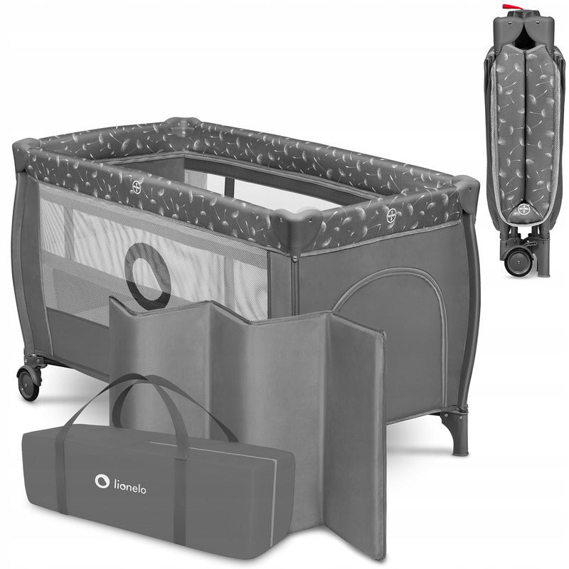 Patut pliant Lionelo Stefi Plus Gri