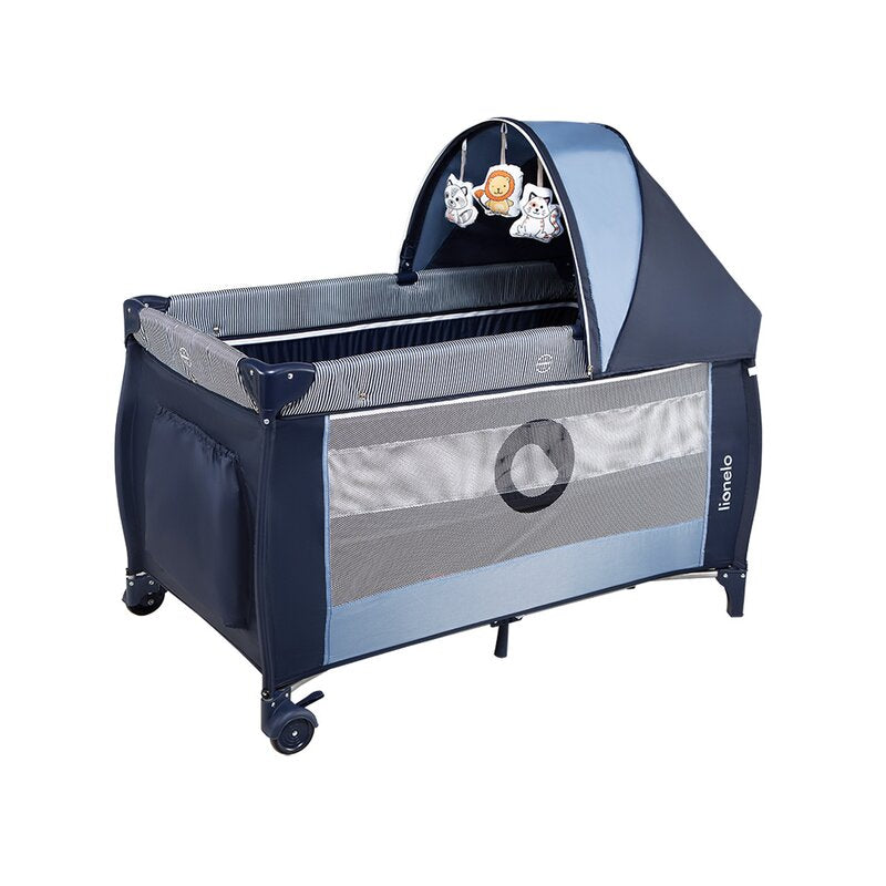 Patut pliant Lionelo Sven Plus Blue Navy