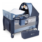 Patut pliant Lionelo Sven Plus Blue Navy