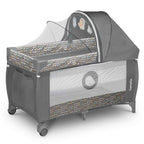 Patut pliant Lionelo Sven Plus Grey Scandi