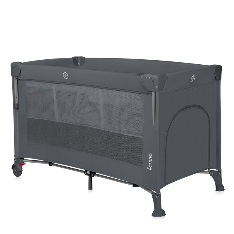 Patut Pliant Multifunctional Lionelo Ellen 3in1 Co-Sleeper 120x60 cm Gri