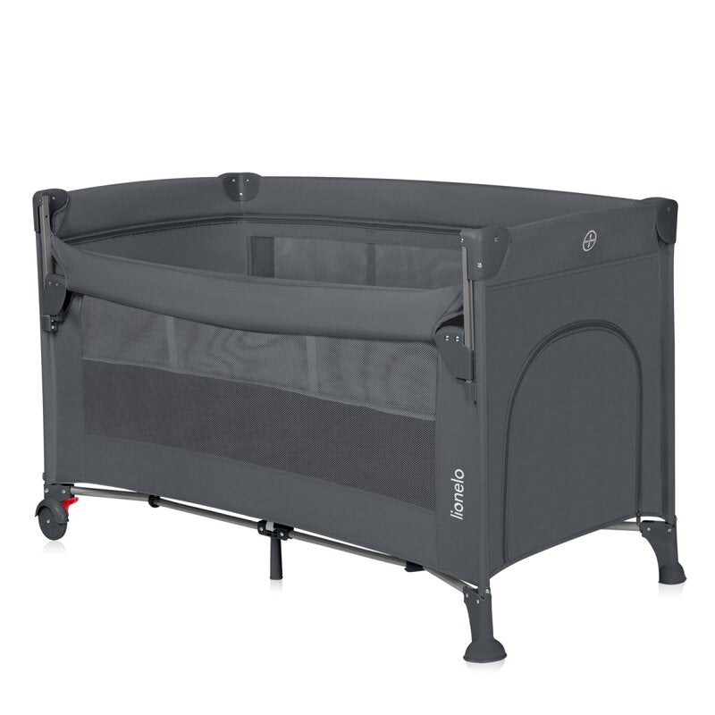Patut Pliant Multifunctional Lionelo Ellen 3in1 Co-Sleeper 120x60 cm Gri