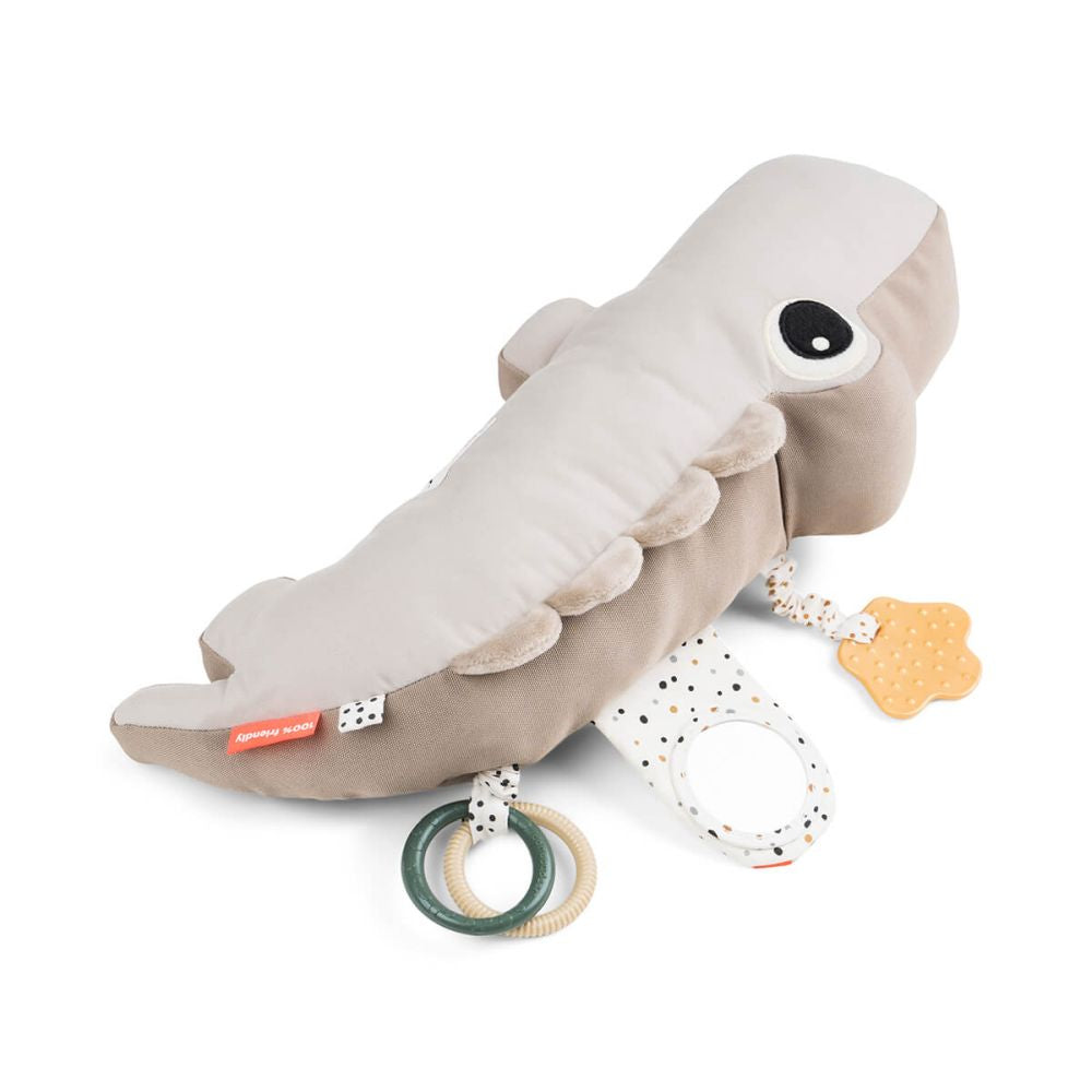 Perna cu activitati Tummy Time Done by Deer Croco Sand, imagine 2