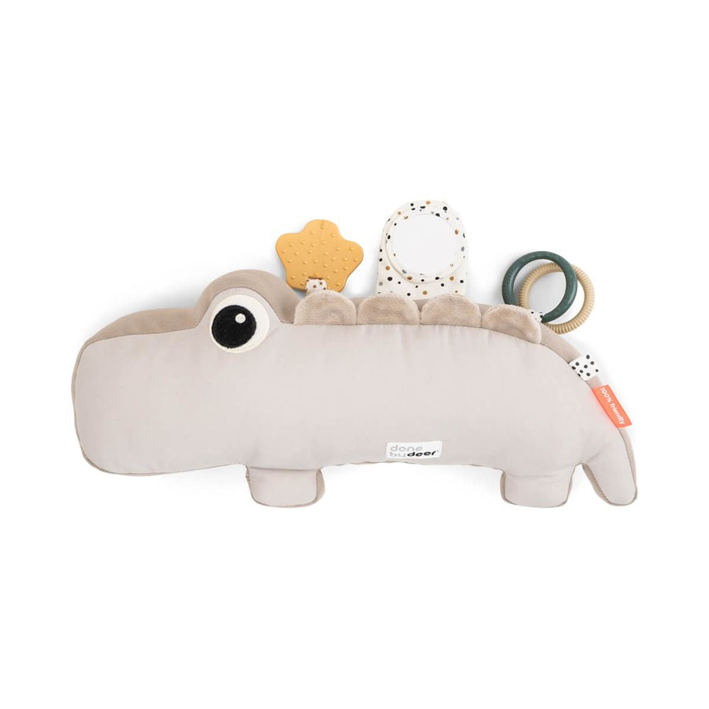 Perna cu activitati Tummy Time Done by Deer Croco Sand