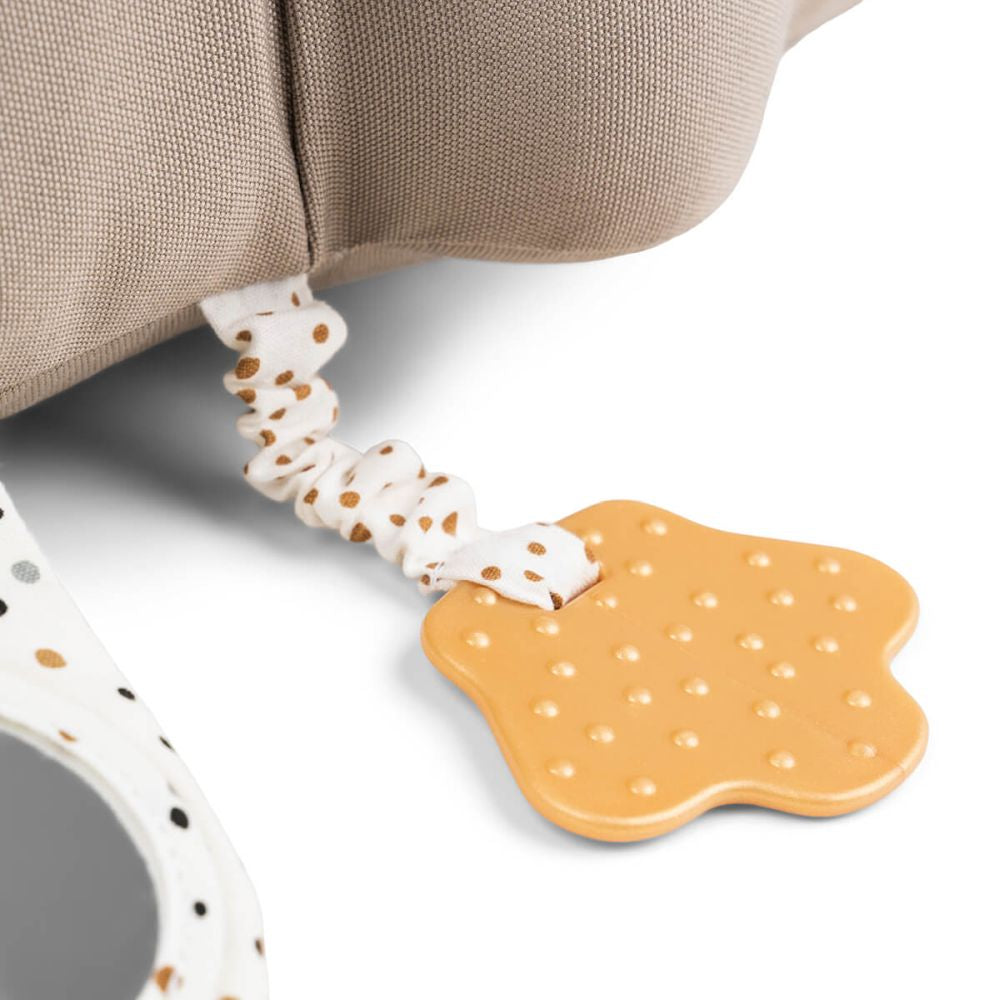 Perna cu activitati Tummy Time Done by Deer Croco Sand
