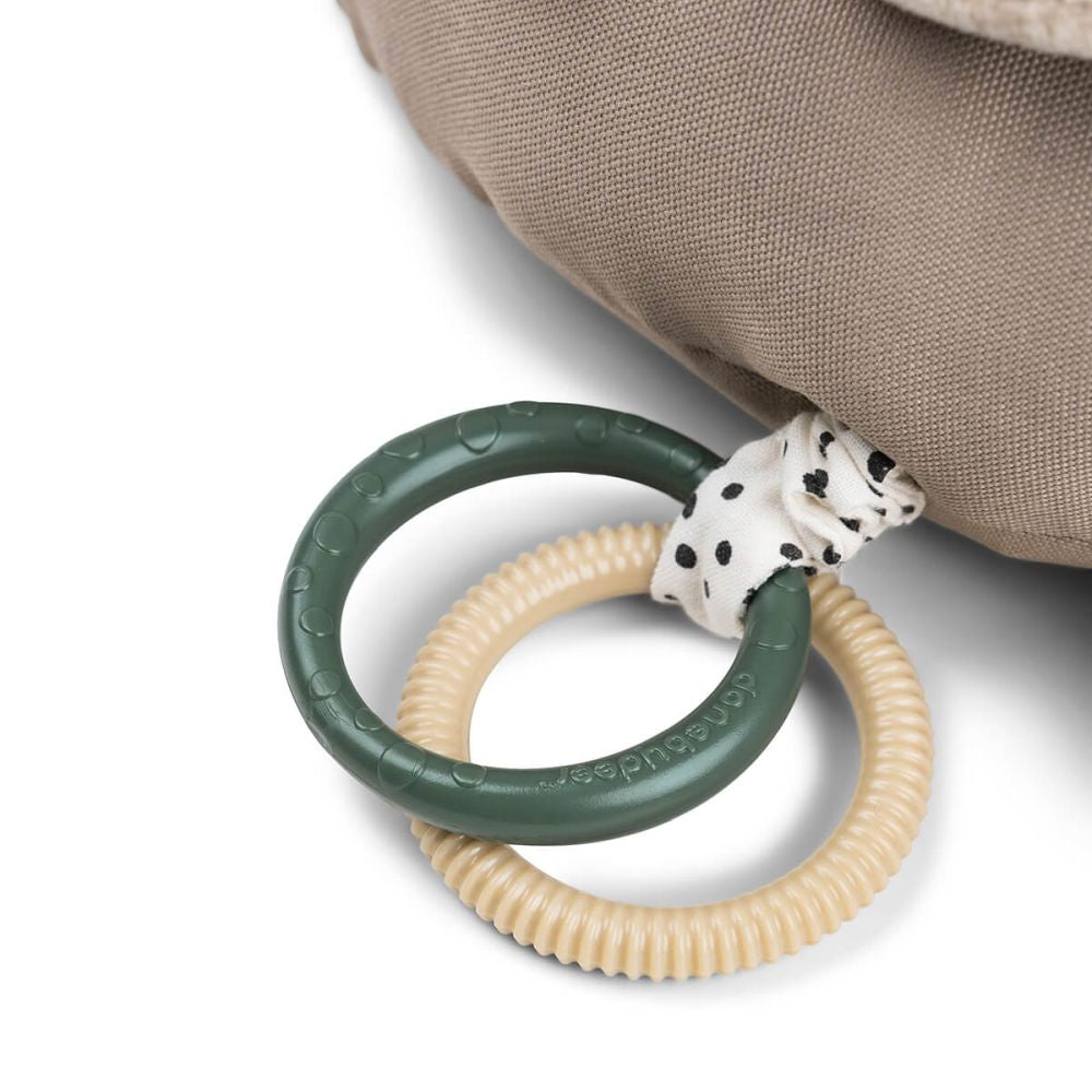 Perna cu activitati Tummy Time Done by Deer Croco Sand, imagine 3