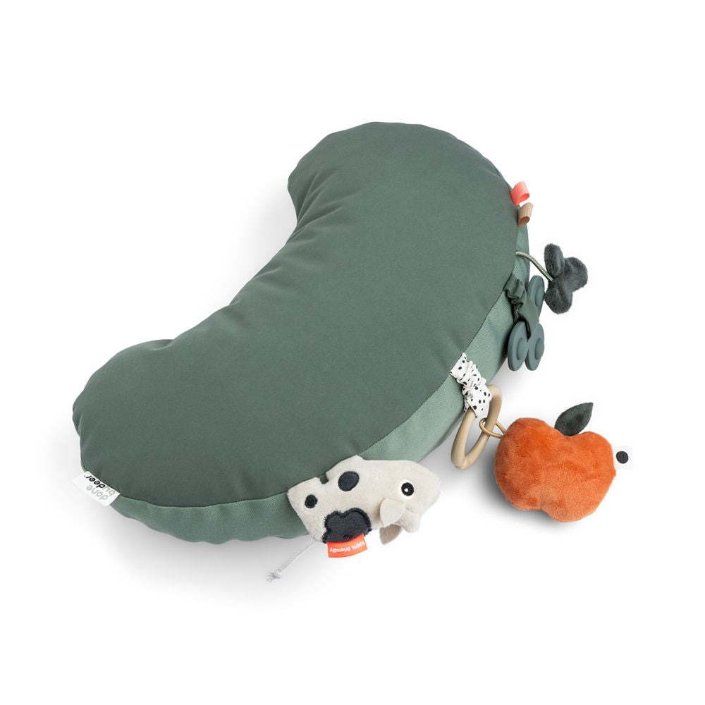 Perna cu activitati Tummy Time Done by Deer Tiny Farm Green