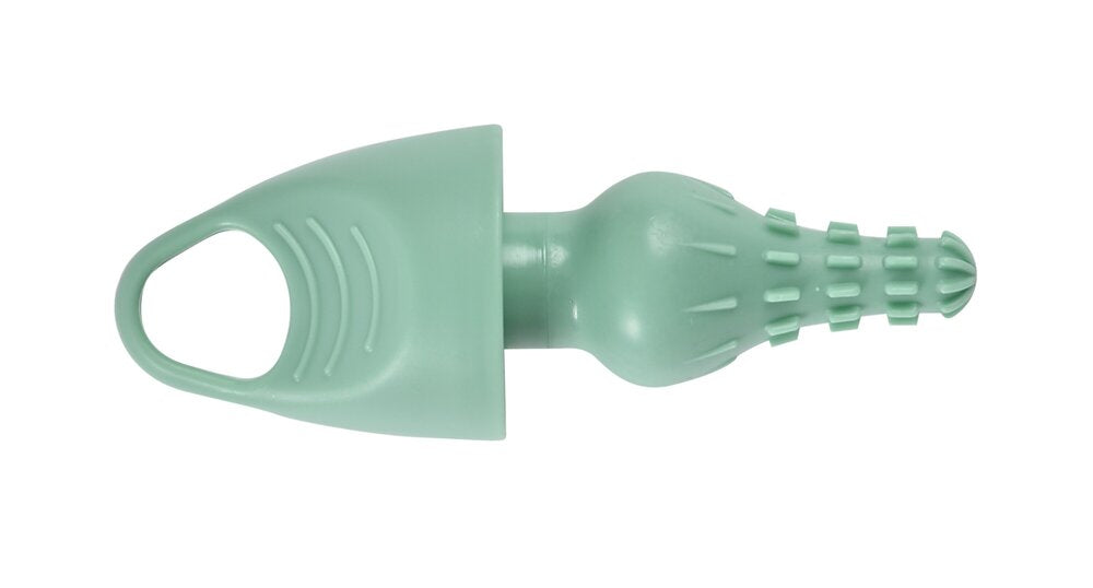 Perie din silicon Beaba 2 in 1 pentru biberoane si tetine Sage Green