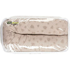 Perna alaptare, Bubaba, Cu doua fete, 170 x 35 cm, Grey Hearts