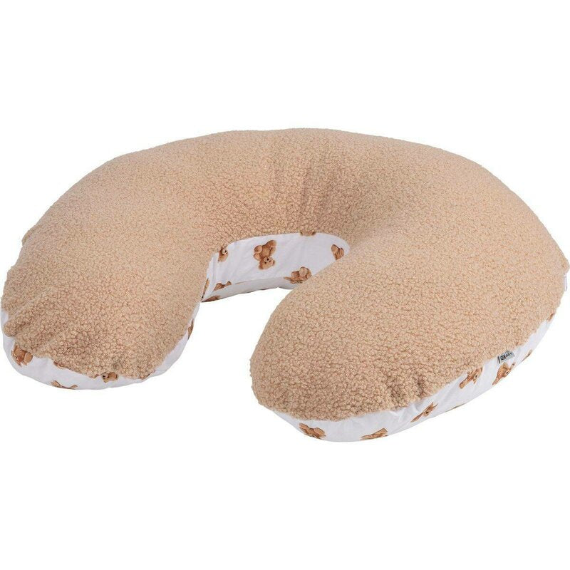 Perna alaptare, Bubaba, Cu doua fete, 70x60x18 cm, Teddys
