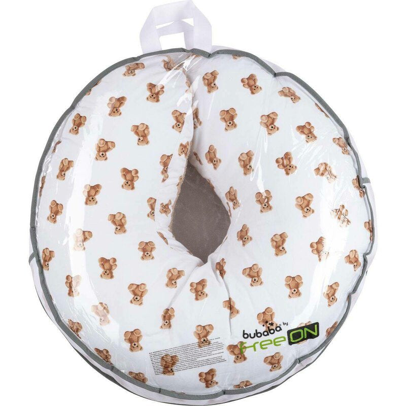 Perna alaptare, Bubaba, Cu doua fete, 70x60x18 cm, Teddys