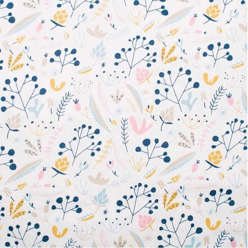 Perna alaptare New Baby Cranberries 125x16 cm, Multicolor – detaliu al texturii