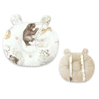 Pernă Qmini Teddy Bear and Friends Beige 30x23 cm