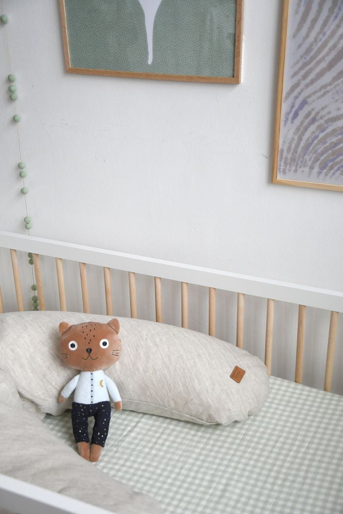 Pernă Gravidă Beaba Big Flopsy 170 cm In Natural Multifuncțională