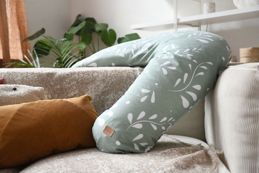 Pernă Gravidă Beaba Big Flopsy 170 cm Nature Multifuncțională