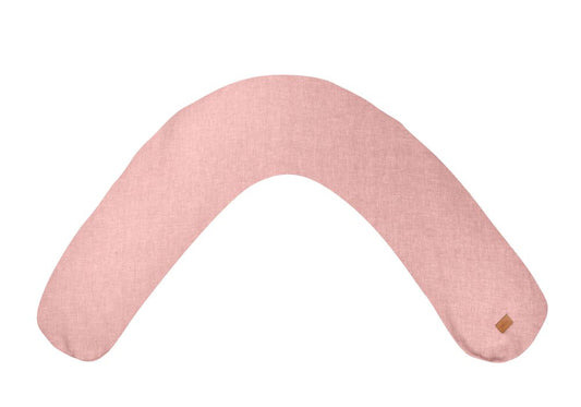 Pernă Gravidă Beaba Big Flopsy 170 cm Old Pink Multifuncțională