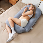 Perna gravide Momcozy Velvet Dark Grey