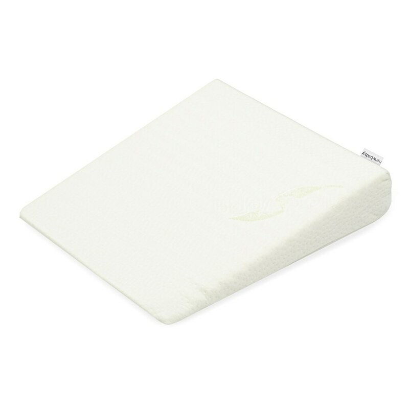 Perna inclinata New Baby Aloe Vera 38x30x7 cm, Alb – vedere de ansamblu