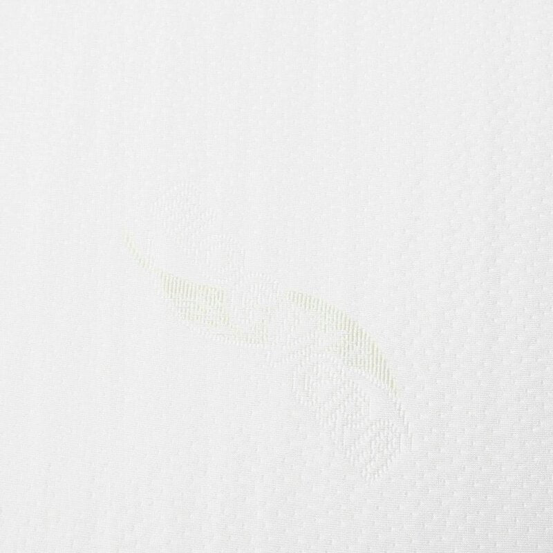 Perna, New Baby, Inclinata, Cu husa detasabila cu Aloe Vera, Din spuma poliuretanica, 60x38 cm, Inaltime 7 cm, 0 luni+, Alb