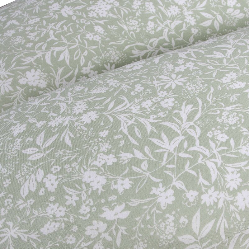 Pernă pentru Alăptat Ceba Baby Basic Wildflowers 150x60 cm | Husă Bumbac Detașabilă | OEKO-TEX