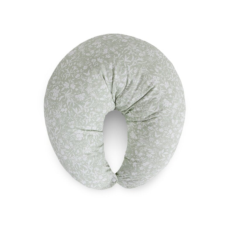 Pernă pentru Alăptat Ceba Baby Basic Wildflowers 150x60 cm | Husă Bumbac Detașabilă | OEKO-TEX