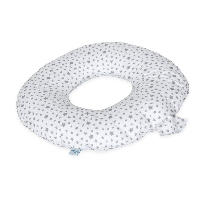 Perna postpartum, Ceba Baby, Amelioreaza durerile dupa nastere, Umpluta cu bile EPS, Bumbac, 45x45x10 cm,