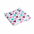 Pernuta anticolici Bocioland cu samburi de cirese, 20x20 cm, Colorful Hearts