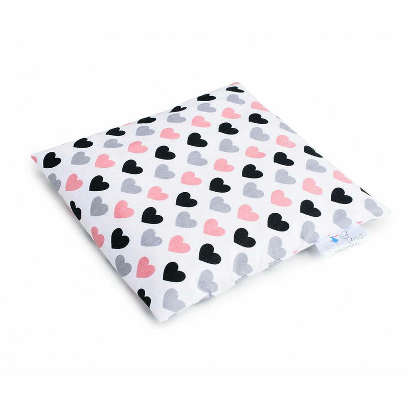 Pernuță cu sâmburi de cireșe Bocioland, Pastel Hearts, imaginea 5