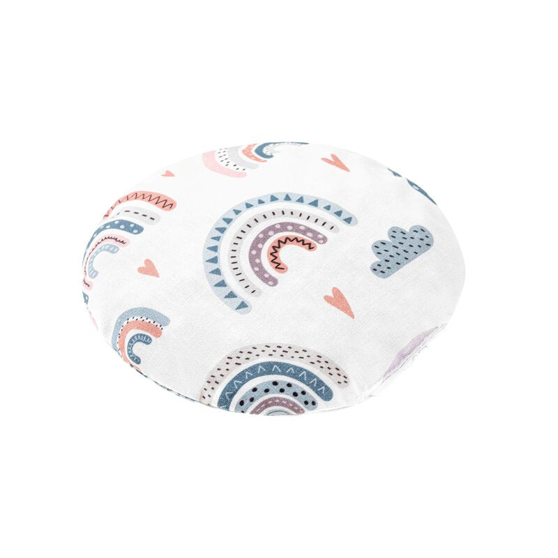 Pernuță anticolici Qmini cu sâmburi de cireșe, 14 cm, Rainbow