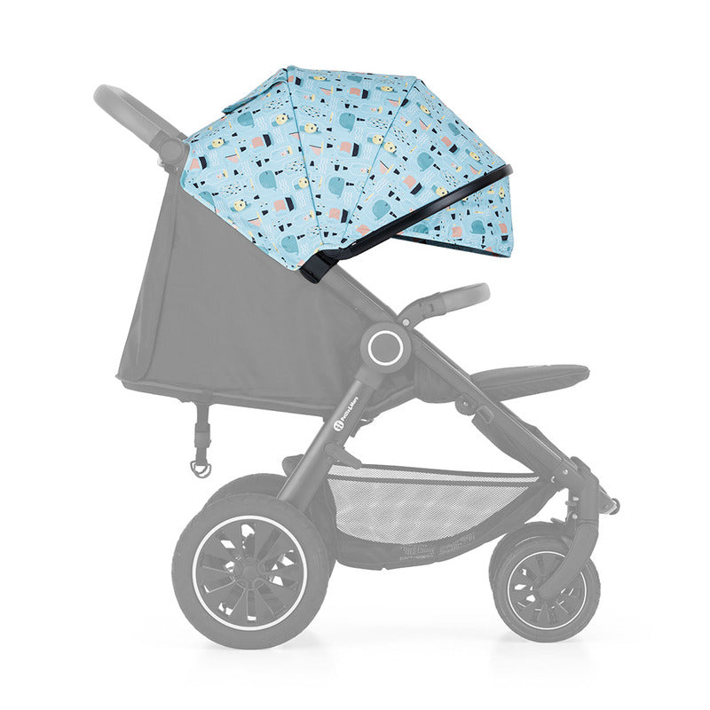 Carucior sport Petite&Mars Street+ Air editie limitata cu capotina impermeabila