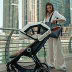 Geanta pentru mamici Petite&Mars Zoe cu 6 buzunare 53 x 36 x 19 cm
