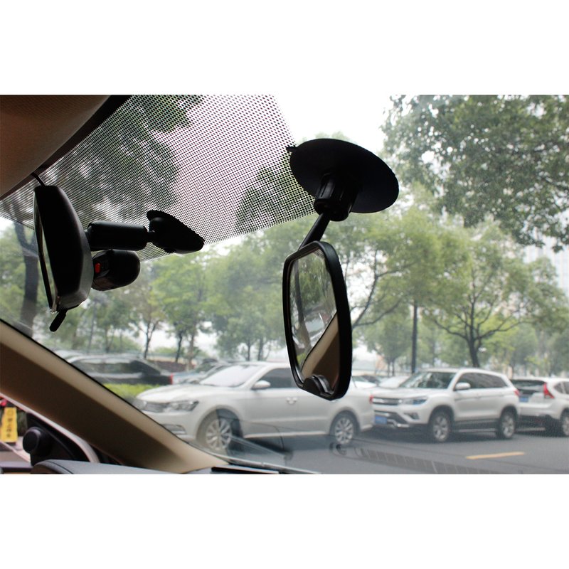 Oglindă auto rotativă 360° Petite&Mars Oskar pentru monitorizarea copilului