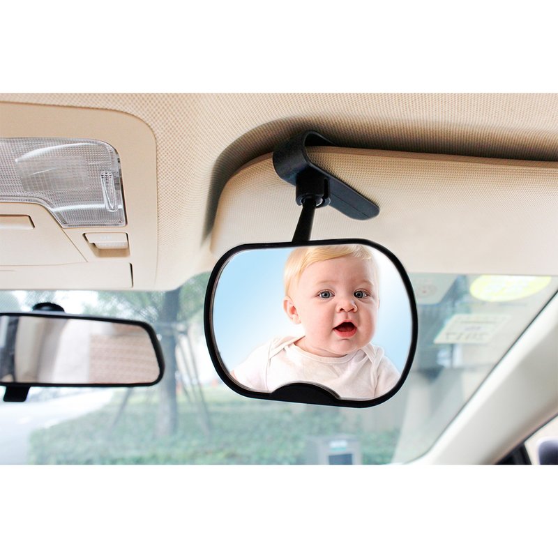 Oglindă auto rotativă 360° Petite&Mars Oskar pentru monitorizarea copilului