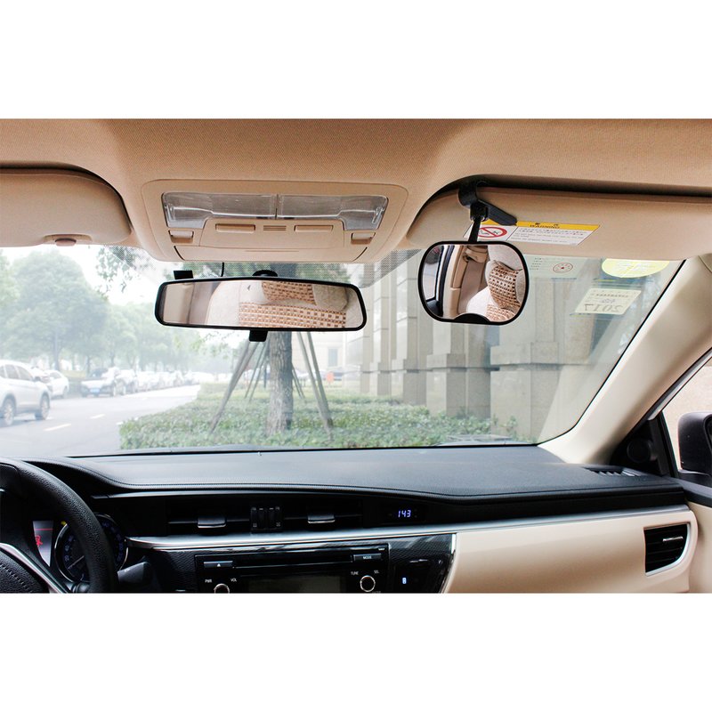 Oglindă auto rotativă 360° Petite&Mars Oskar pentru monitorizarea copilului